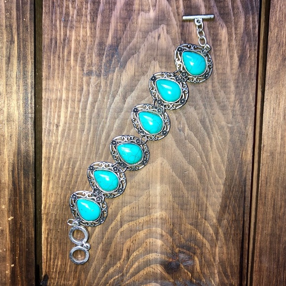 Buckle Jewelry - Turquoise Bracelet